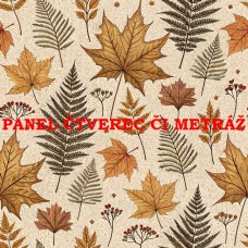 Látkový panel  či metráž kolekce PODZIM  634-38