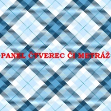 Látkový panel  či metráž kolekce DOPLŇKOVÉ DO BAREVNÝCH KOMBINACÍ  - TYRKYSOVÁ, MODRÁ, ZELENÁ  636-82