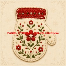  Látkový panel kolekce VÁNOCE 640-108