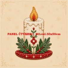 BAVLNĚNÝ PANEL  15x15 cm VAF332