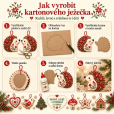 Návod na lepené ozdoby
