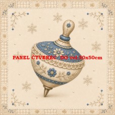  Látkový panel kolekce VÁNOCE 640-197