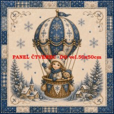  Látkový panel kolekce VÁNOCE 640-204