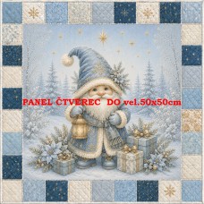  Látkový panel kolekce VÁNOCE 640-355