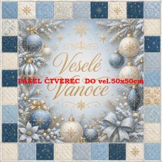  Látkový panel kolekce VÁNOCE 640-367