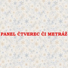 Látkový panel či metráž kolekce VÁNOCE 640-369