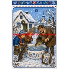 BAVLNĚNÝ PANEL  6,5x10 cm VAF407