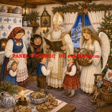  Látkový panel kolekce VÁNOCE 640-441
