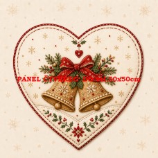  Látkový panel kolekce VÁNOCE 640-48