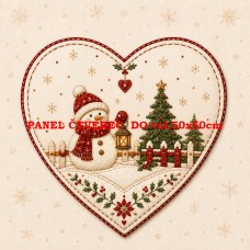  Látkový panel kolekce VÁNOCE 640-51