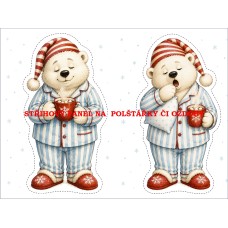 Panel na VÁNOČNÍ  POLŠTÁŘKY / OZDOBY   641-135