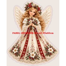 Panel na VÁNOČNÍ 3D POLŠTÁŘEK / OZDOBY   641-223