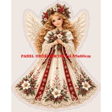 Panel na VÁNOČNÍ 3D POLŠTÁŘEK / OZDOBY   641-223 zrcadlově