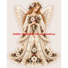 Panel na VÁNOČNÍ 3D POLŠTÁŘEK / OZDOBY   641-226 zrcadlově