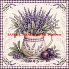 BAVLNĚNÝ PANEL  10x10 cm lef589