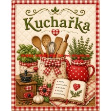 Látkový panel kolekce VŮNĚ VENKOVSKÉ KUCHYNĚ 644-56