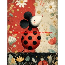 Látkový panel kolekce LADYBUG  600-72
