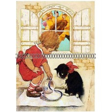 Bavlněná látka-panel DP254