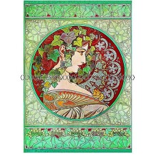 Bavlněná látka-panel A1417