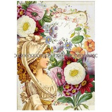 Bavlněná látka-panel A17877