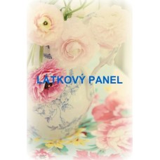 BAVLNĚNÝ PANEL  20x30 cm  - kve19