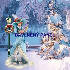 BAVLNĚNÝ PANEL  25x25 cm   zk56