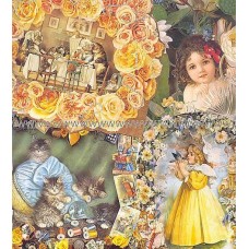 Bavlněná látka-panel Z626