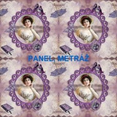  PANEL I METRÁŽ  - varianty velikostí i materiálu  224-184 - VINTAGE MOTIV
