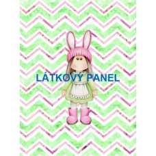BAVLNĚNÝ PANEL  11x15 cm   DOF890