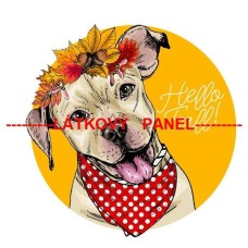 BAVLNĚNÝ PANEL  20x20 cm  lpf155