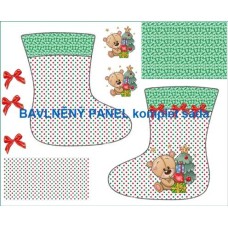 PANEL NA PUNČOCHU  SADA -  49x60cm PUN351   /délka punč,30cm