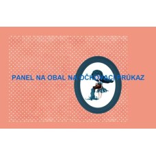 Bavlněný panel na očkovací průkaz, notýsek vel.A6  - OP1 - ZNAMENÍ 