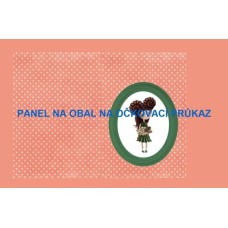 Bavlněný panel na očkovací průkaz, notýsek vel.A6  - OP2 - ZNAMENÍ