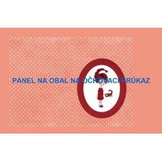 Bavlněný panel na očkovací průkaz, notýsek vel.A6  - OP10 - ZNAMENÍ