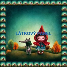BAVLNĚNÝ PANEL -   35x35cm    BSK-b67