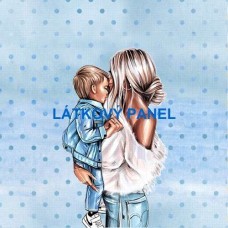BAVLNĚNÝ PANEL 25x25 cm   df117