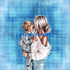 BAVLNĚNÝ PANEL 20x20 cm   df135