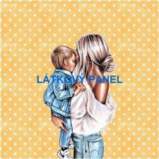 BAVLNĚNÝ PANEL 15x15 cm   df153