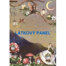 BAVLNĚNÝ PANEL 11x15 cm   df198