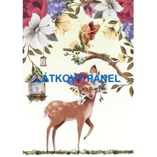 BAVLNĚNÝ PANEL 11x15 cm   df202