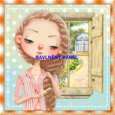 BAVLNĚNÝ PANEL  15x15 cm df277