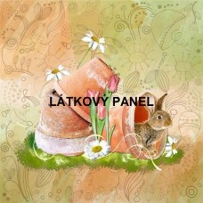 BAVLNĚNÝ PANEL 15x15 cm VEF45