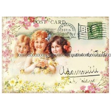 Bavlněná látka-panel A2527