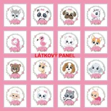 Látkový panel - sada - 235-9 - sada i na pexeso
