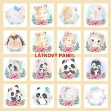 Látkový panel - sada - 235-10 - sada i na pexeso