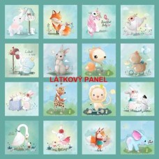 Látkový panel - sada - 235-11 - sada i na pexeso