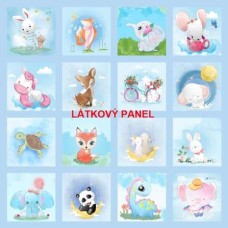 Látkový panel - sada - 235-12 - sada i na pexeso