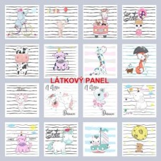 Látkový panel - sada - 235-13 - sada i na pexeso