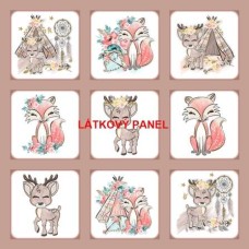 Látkový panel - sada - 235-36 - sada i na pexeso