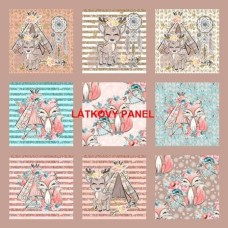 Látkový panel - sada - 235-37 - sada i na pexeso